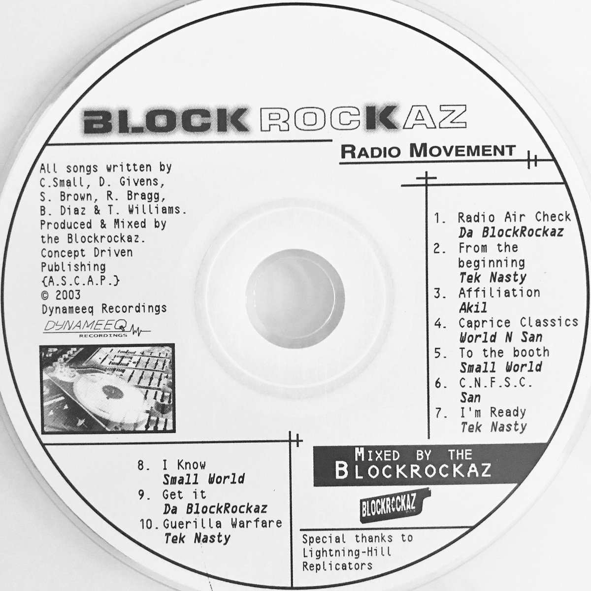 Radio Movement Album Cover - Mixed by The BlockRockaz